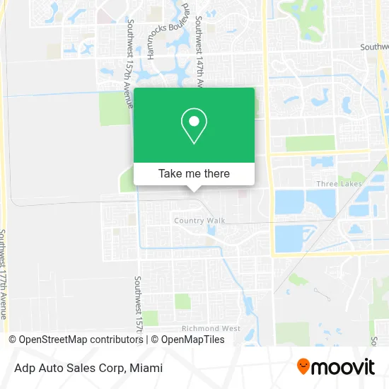 Adp Auto Sales Corp map