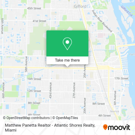 Matthew Panetta Realtor - Atlantic Shores Realty map
