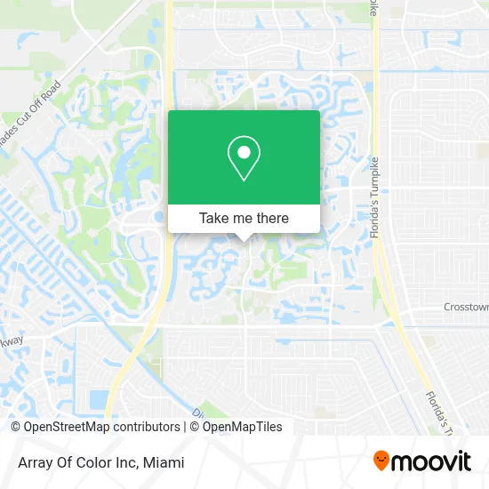 Array Of Color Inc map