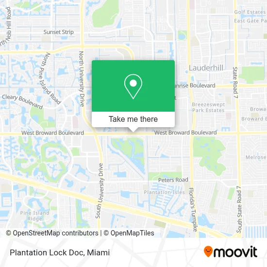 Plantation Lock Doc map