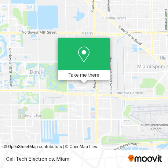 Cell Tech Electronics map
