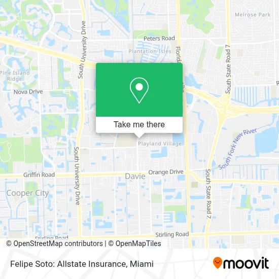 Felipe Soto: Allstate Insurance map