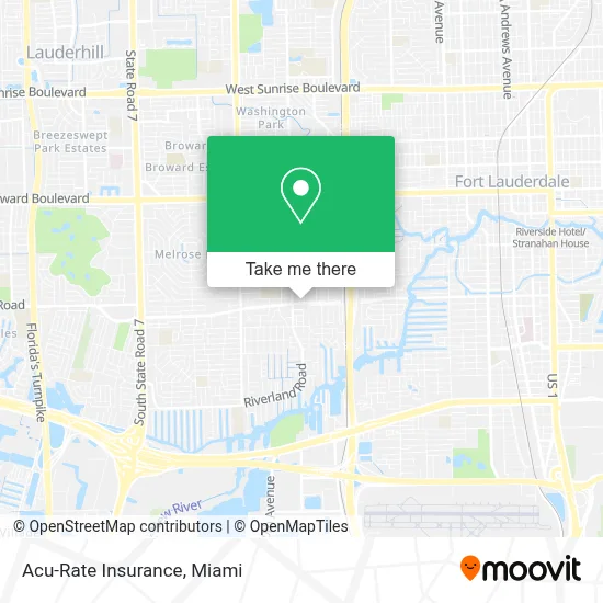 Acu-Rate Insurance map