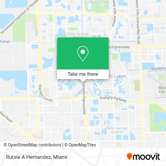 Rutsie A Hernandez map