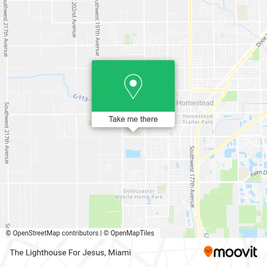 The Lighthouse For Jesus map