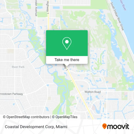 Coastal Development Corp map