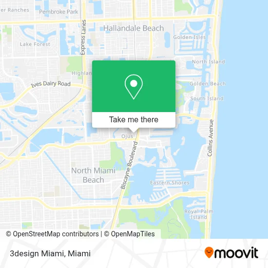 3design Miami map