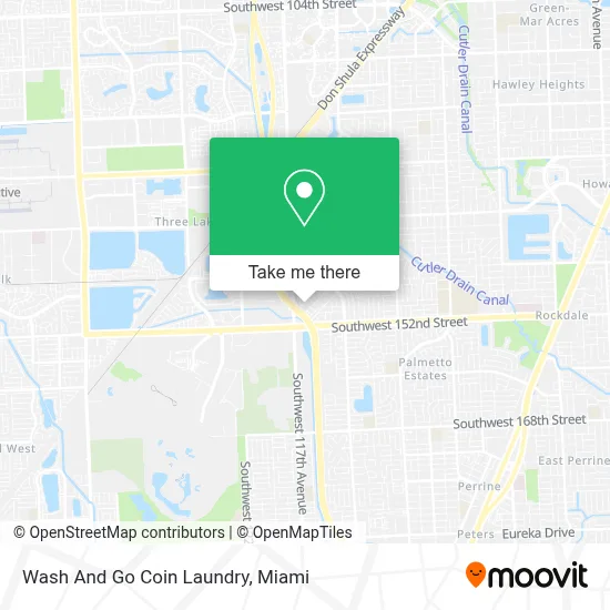 Wash And Go Coin Laundry map