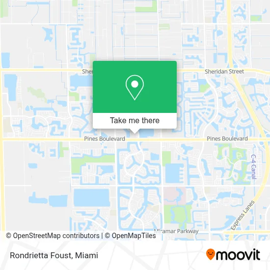 Rondrietta Foust map