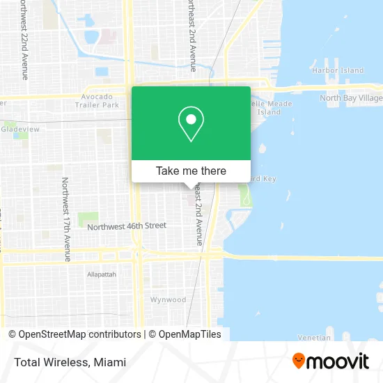 Total Wireless map
