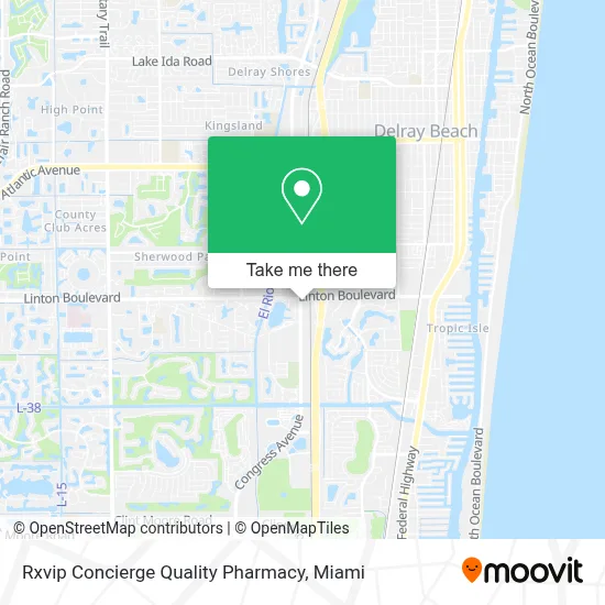 Rxvip Concierge Quality Pharmacy map