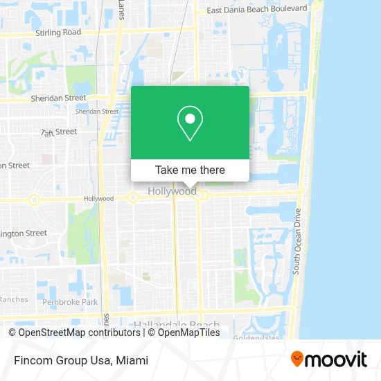 Fincom Group Usa map