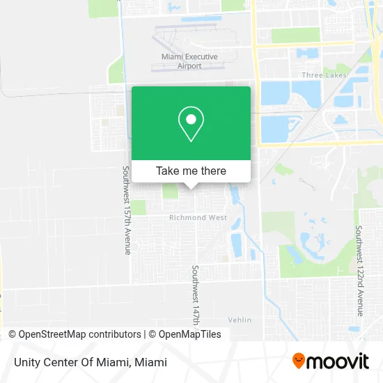 Unity Center Of Miami map