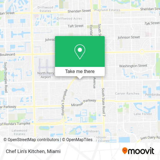 Chef Lin's Kitchen map