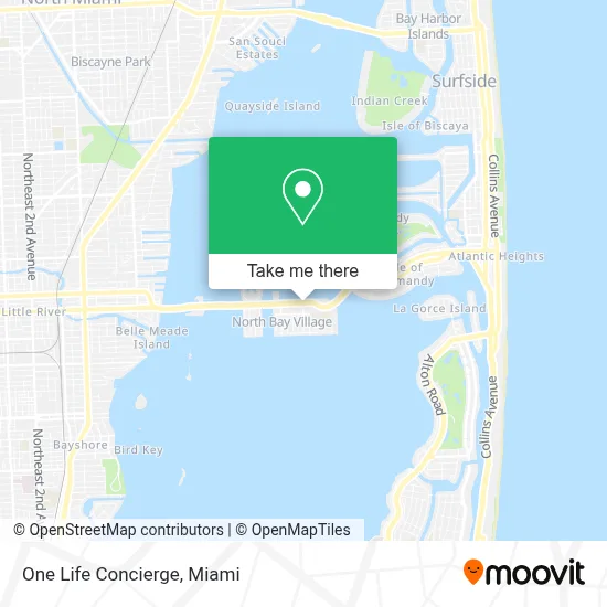 One Life Concierge map