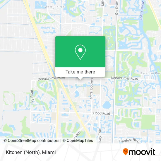 Kitchen (North) map