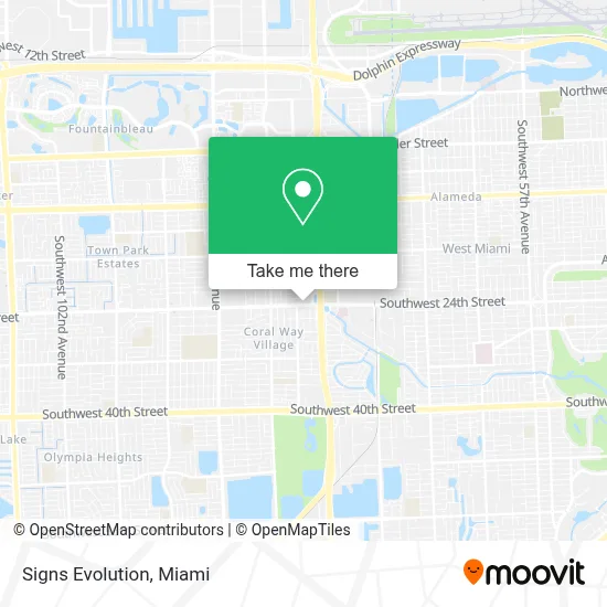 Signs Evolution map