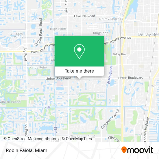 Robin Faiola map