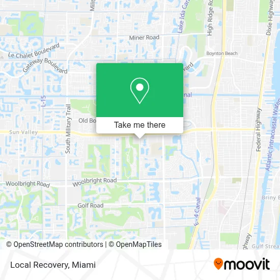 Local Recovery map