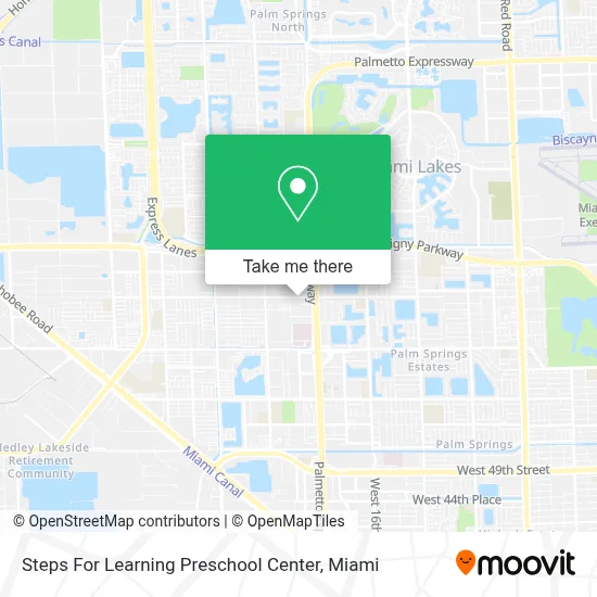 Steps For Learning Preschool Center map