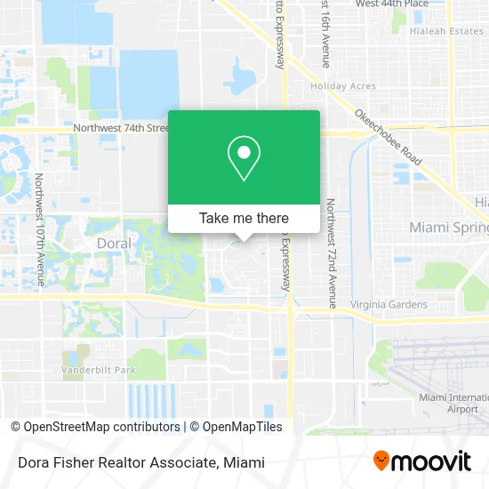 Dora Fisher Realtor Associate map