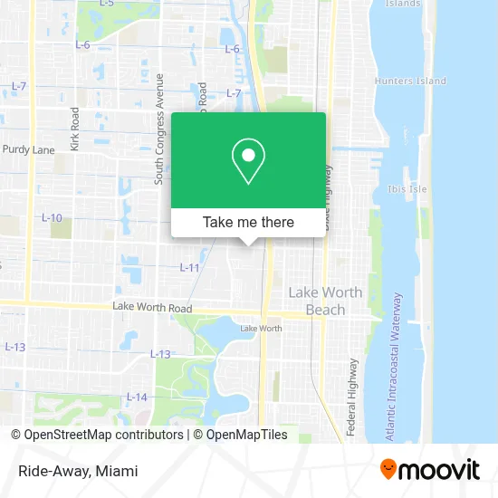 Ride-Away map