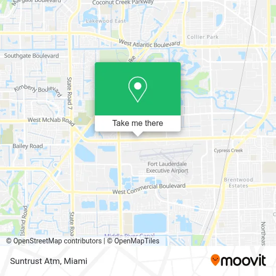 Suntrust Atm map