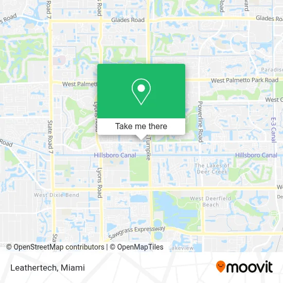 Leathertech map