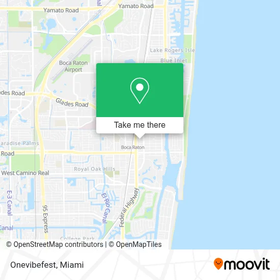 Onevibefest map