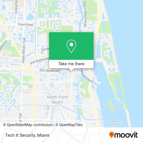 Tech It Security map