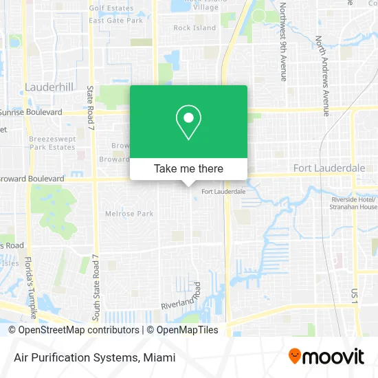 Air Purification Systems map
