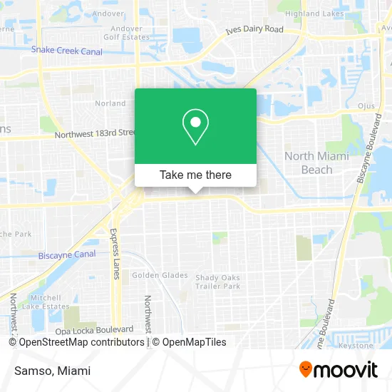 Samso map
