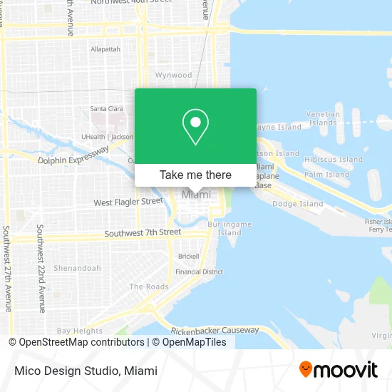 Mico Design Studio map