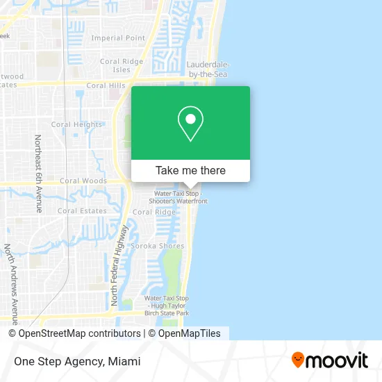 One Step Agency map