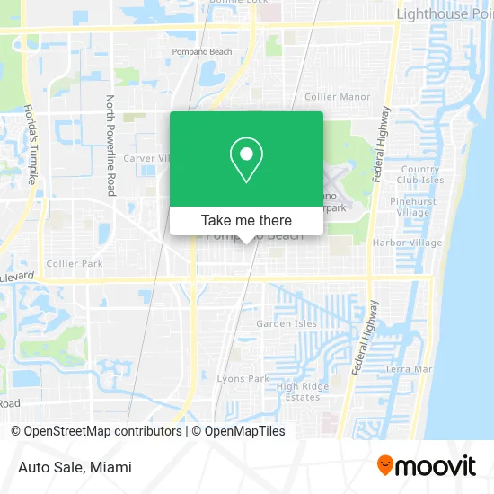 Auto Sale map