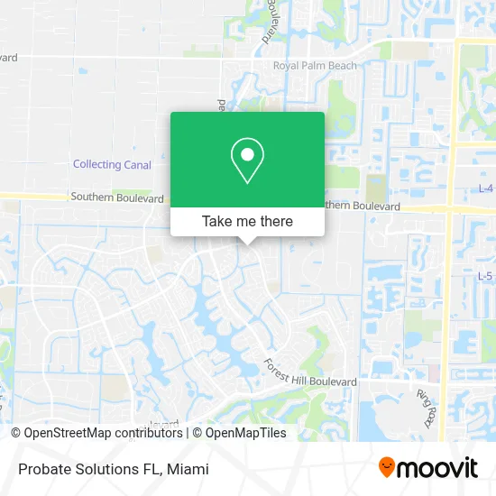 Probate Solutions FL map