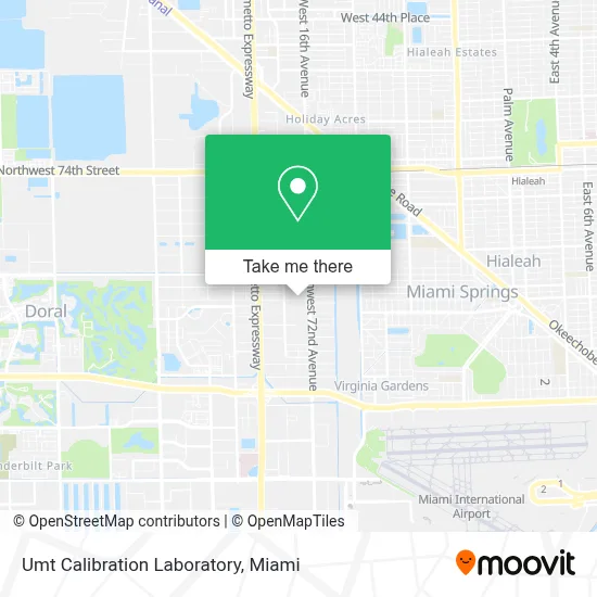 Umt Calibration Laboratory map