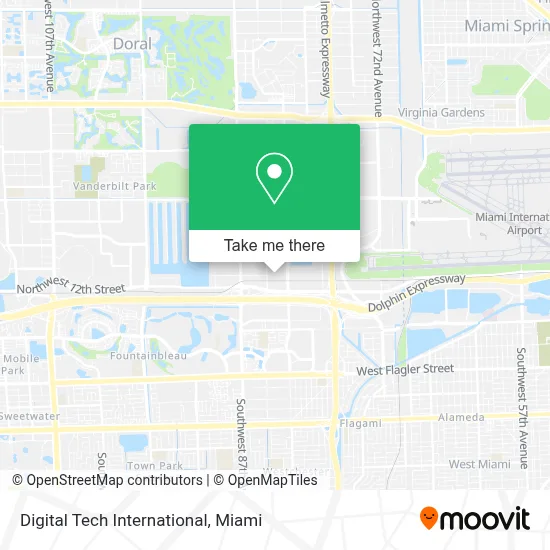 Digital Tech International map