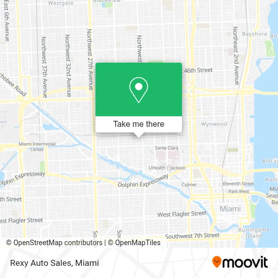 Rexy Auto Sales map