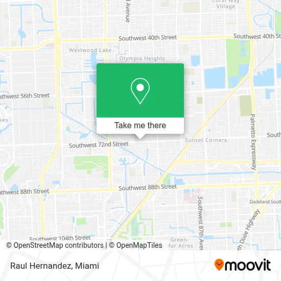 Raul Hernandez map