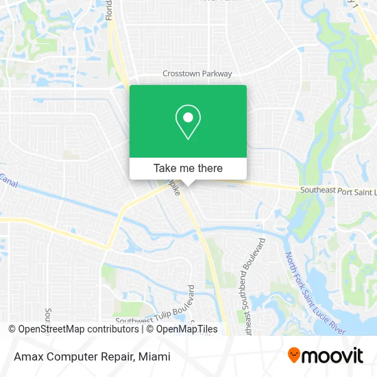 Amax Computer Repair map