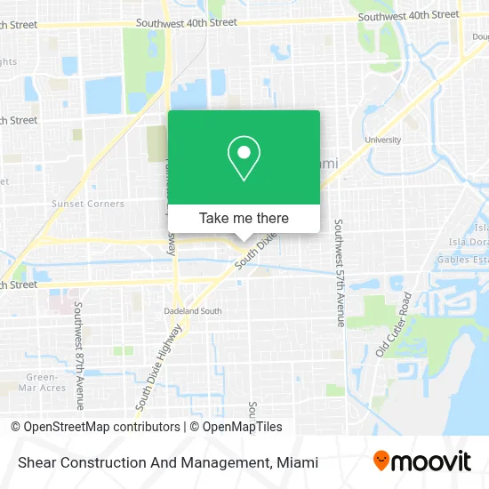 Shear Construction And Management map