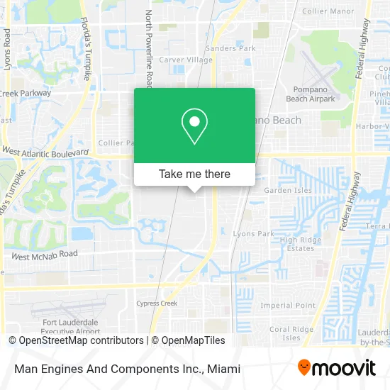 Man Engines And Components Inc. map