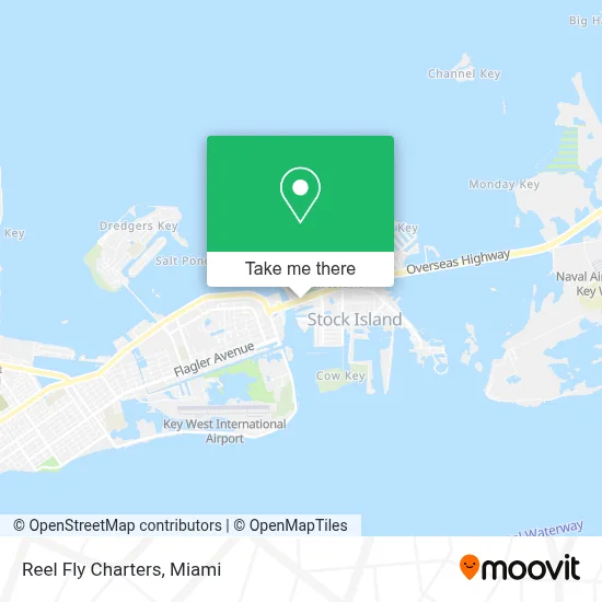 Reel Fly Charters map