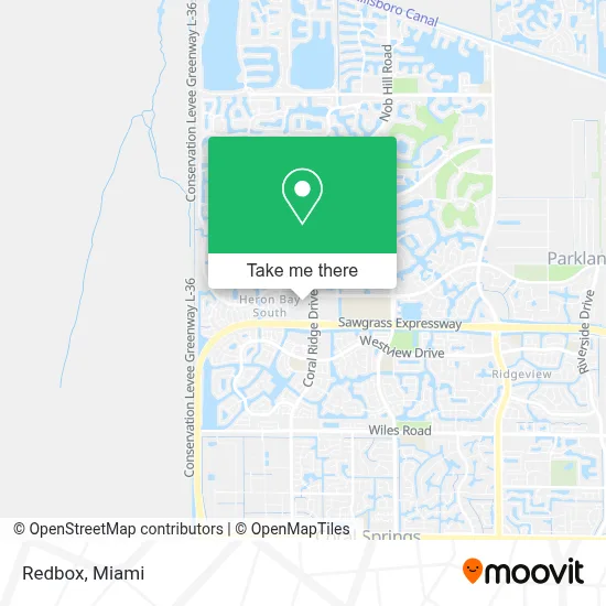 Redbox map