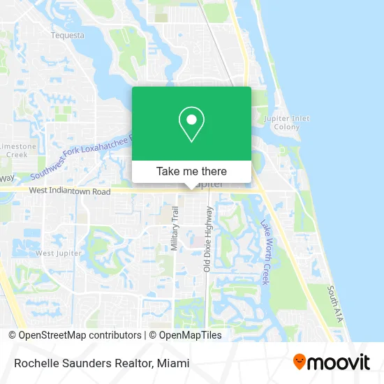 Rochelle Saunders Realtor map