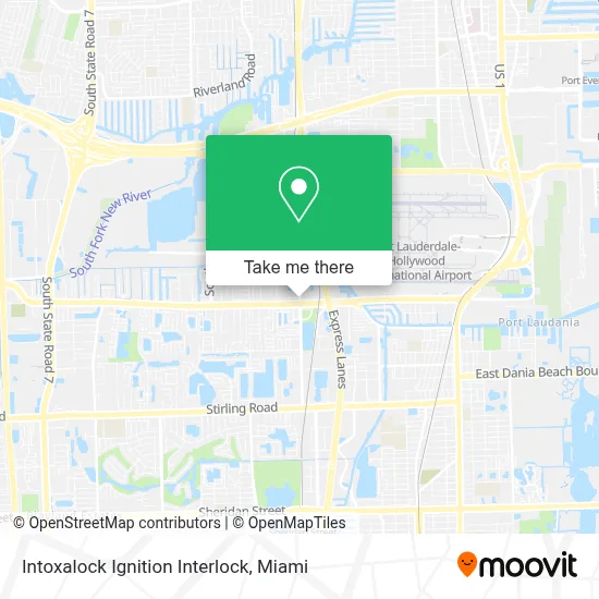 Intoxalock Ignition Interlock map