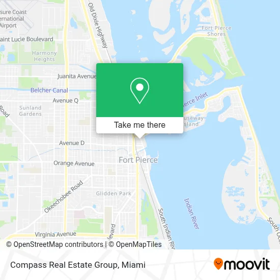 Compass Real Estate Group map
