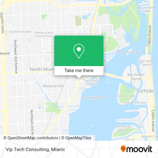Vip Tech Consulting map