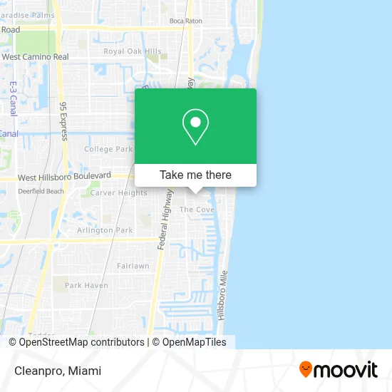 Cleanpro map